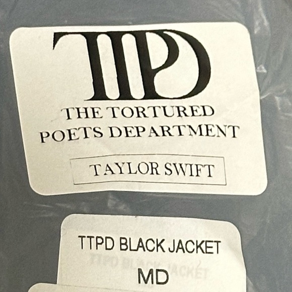 Taylor Swift TTPD Medium Jacket *PATCHES NOT INCLUDED!* - Picture 4 of 8